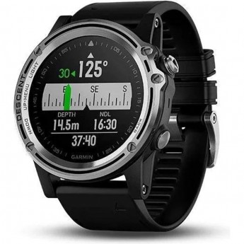 Часы GARMIN DESCENT™ MK1 SILVER SAPPHIRE WITH BLACK BAND Часы GARMIN DESCENT™ MK1 SILVER SAPPHIRE WITH BLACK BAND