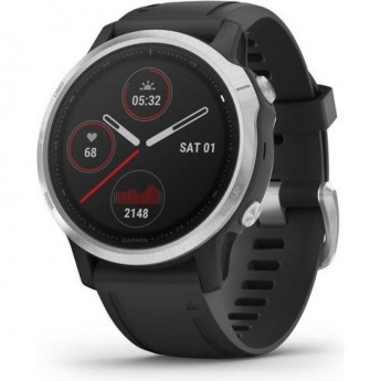 Часы GARMIN FENIX 6S BLACK SILVER WITH BLACK BAND Часы GARMIN FENIX 6S BLACK SILVER WITH BLACK BAND