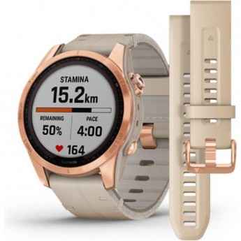 Часы GARMIN FENIX 7S – SAPPHIRE SOLAR EDITION ROSE GOLD TITANIUM WITH LIMESTONE LEATHER BAND Часы GARMIN FENIX 7S – SAPPHIRE SOLAR EDITION ROSE GOLD TITANIUM WITH LIMESTONE LEATHER BAND