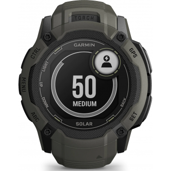Часы GARMIN INSTINCT 2X SOLAR темно-зеленый Часы GARMIN INSTINCT 2X SOLAR темно-зеленый