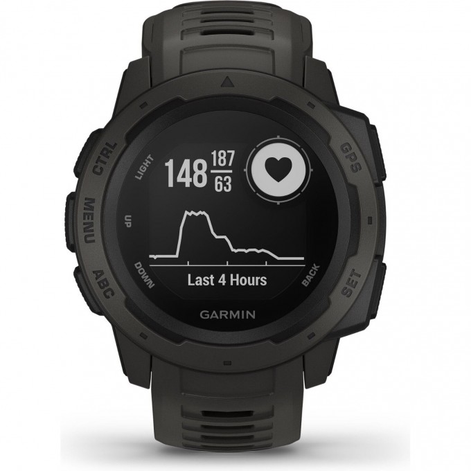 Часы GARMIN INSTINCT GRAPHITE 010-02064-00