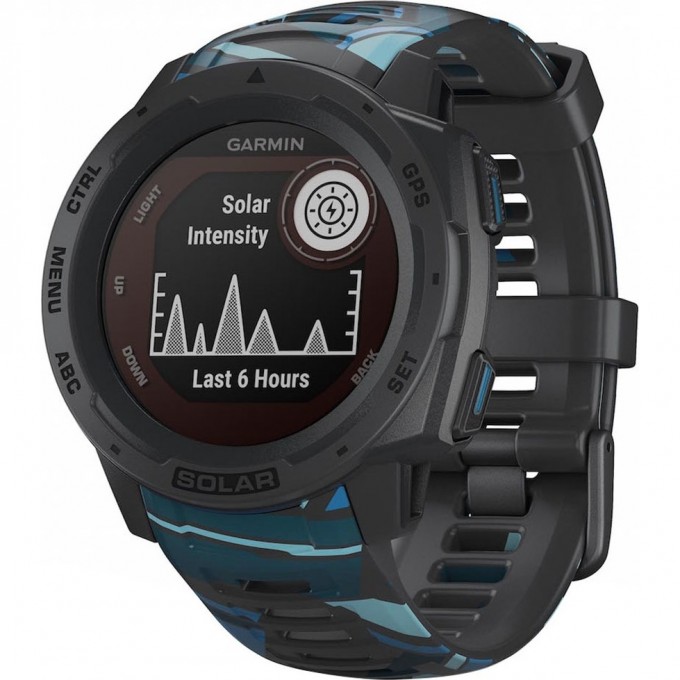 Часы GARMIN INSTINCT SOLAR SURF PIPELINE 010-02293-07