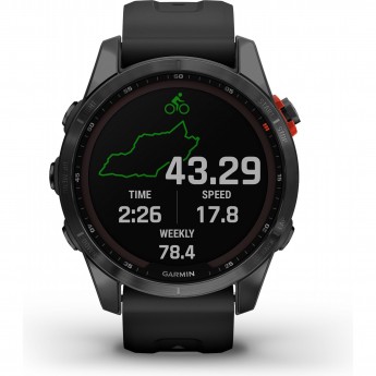 Часы GARMIN TACTIX DELTA SOLAR черный DLC с нейлоновым ремешком Часы GARMIN TACTIX DELTA SOLAR черный DLC с нейлоновым ремешком