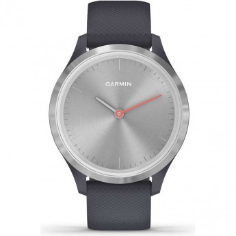 Часы GARMIN VIVOMOVE 3S серебристый циферблат с гранитно-синим ремешком
