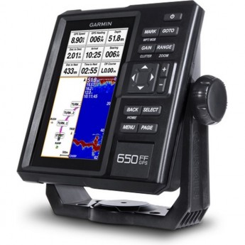 Эхолот GARMIN FISHFINDER 650 GPS с трансдьюсером GT20-TM Эхолот GARMIN FISHFINDER 650 GPS с трансдьюсером GT20-TM