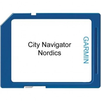 Карта GARMIN CITY NAVIGATOR Europe NT – Nordics Карта GARMIN CITY NAVIGATOR Europe NT – Nordics