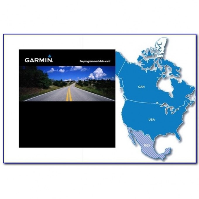 Карта GARMIN CITY NAVIGATOR North America NT 010-11551-00