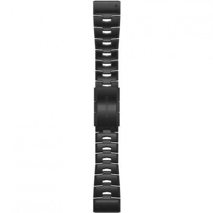 Ремешок для смарт часов GARMIN QUICKFIT BAND 26MM VENTED TITANIUM BRACELET WITH CARBON GRAY DLC 10172