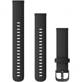 Ремешок GARMIN QUICK RELEASE BAND 18MM BLACK/SLATE Ремешок GARMIN QUICK RELEASE BAND 18MM BLACK/SLATE