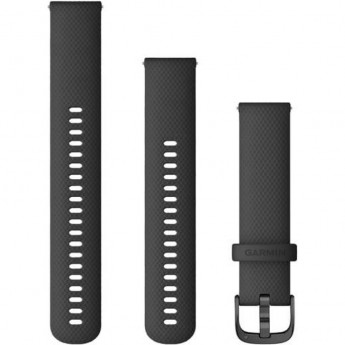 Ремешок GARMIN QUICK RELEASE BAND 20MM BLACK/SLATE Ремешок GARMIN QUICK RELEASE BAND 20MM BLACK/SLATE