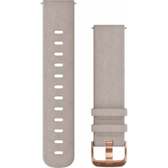 Ремешок GARMIN QUICK RELEASE BAND 20MM GRAY SUEDE/ROSE GOLD Ремешок GARMIN QUICK RELEASE BAND 20MM GRAY SUEDE/ROSE GOLD