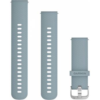 Ремешок GARMIN QUICK RELEASE BAND 20MM SEA FOAM/SILVER Ремешок GARMIN QUICK RELEASE BAND 20MM SEA FOAM/SILVER