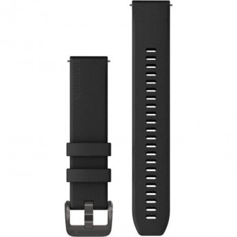 Ремешок GARMIN QUICK RELEASE BANDS (20 MM) BLACK WITH GUNMETAL HARDWARE Ремешок GARMIN QUICK RELEASE BANDS (20 MM) BLACK WITH GUNMETAL HARDWARE