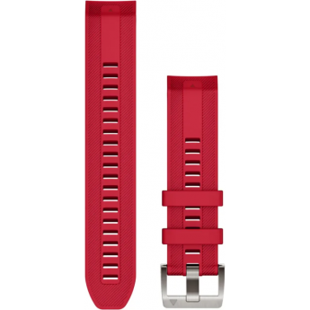 Ремешок GARMIN QUICKFIT 22 WATCH BANDS PLASMA RED SILICONE STRAP