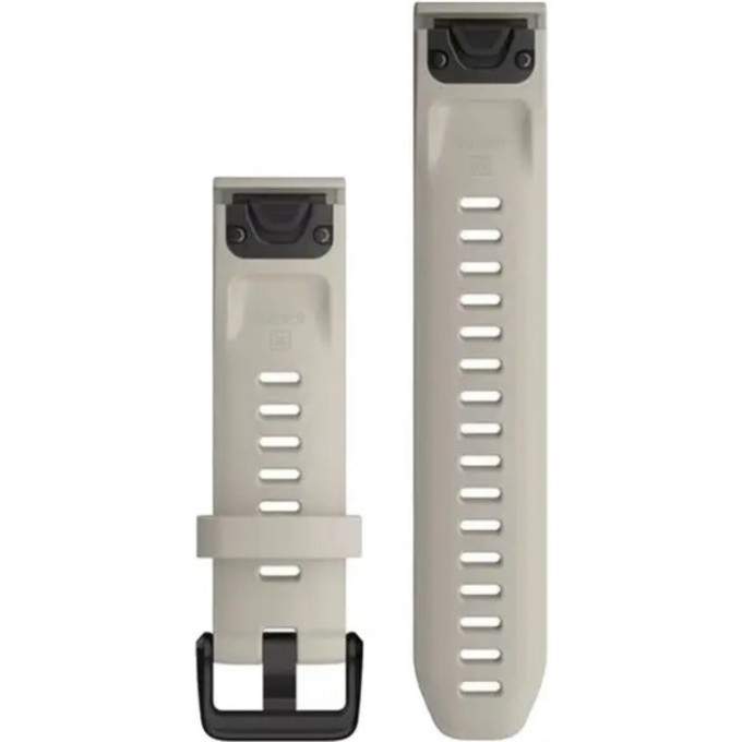 Ремешок сменный для GARMIN FENIX 6S 20MM POWDER GRAY SILICONE 010-12866-00