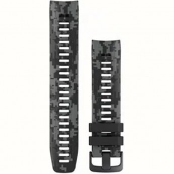 Ремешок сменный GARMIN INSTINCT SOLAR SPORTSMAN REPLACEMENT BAND,GRAPHITE CAMO