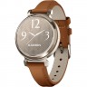 Смарт-часы GARMIN LILY 2 CLASSIC CREAM GOLD WITH TAN LEATHER BAND 010-02839-02