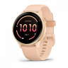 Смарт-часы GARMIN VIVOACTIVE 6 METALLIC PINK DAWN WITH PINK DAWN BAND 010-02985-43